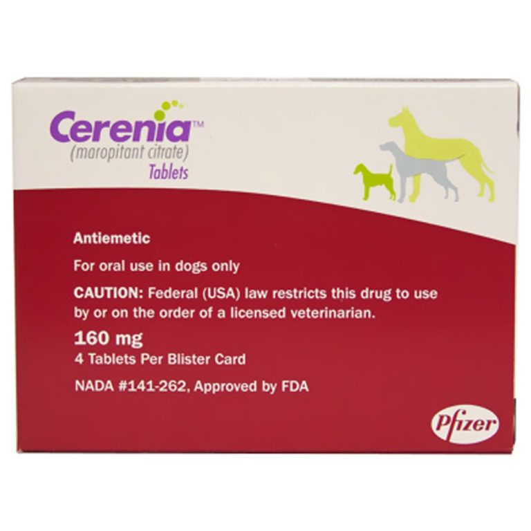 Cerenia 160mg Tablets 4/pk J&B Pet Source