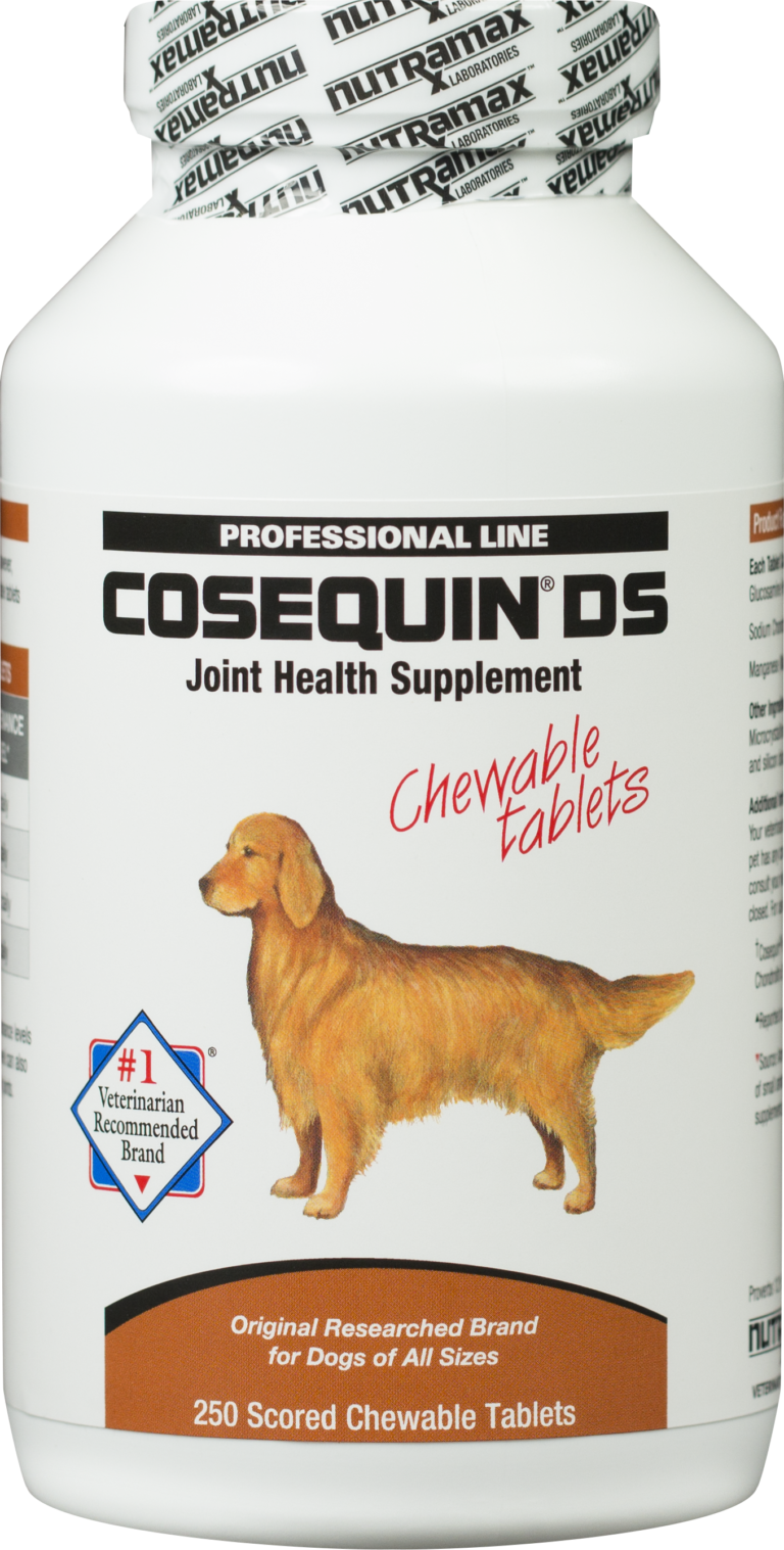 Cosequin DS Chew Tabs 250/btl J&B Pet Source