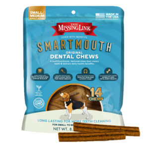 Smartmouthchewsmallmeddog