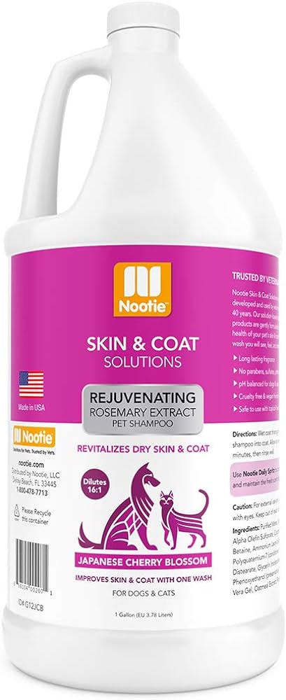 Nootie Pet Shampoo Japanese Cherry Blossom Gallon J B Pet Source