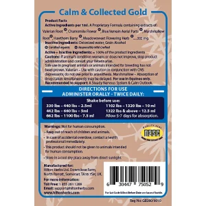 Calmcollectedback