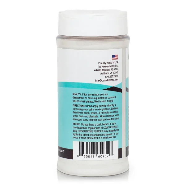 Preventativepowderback