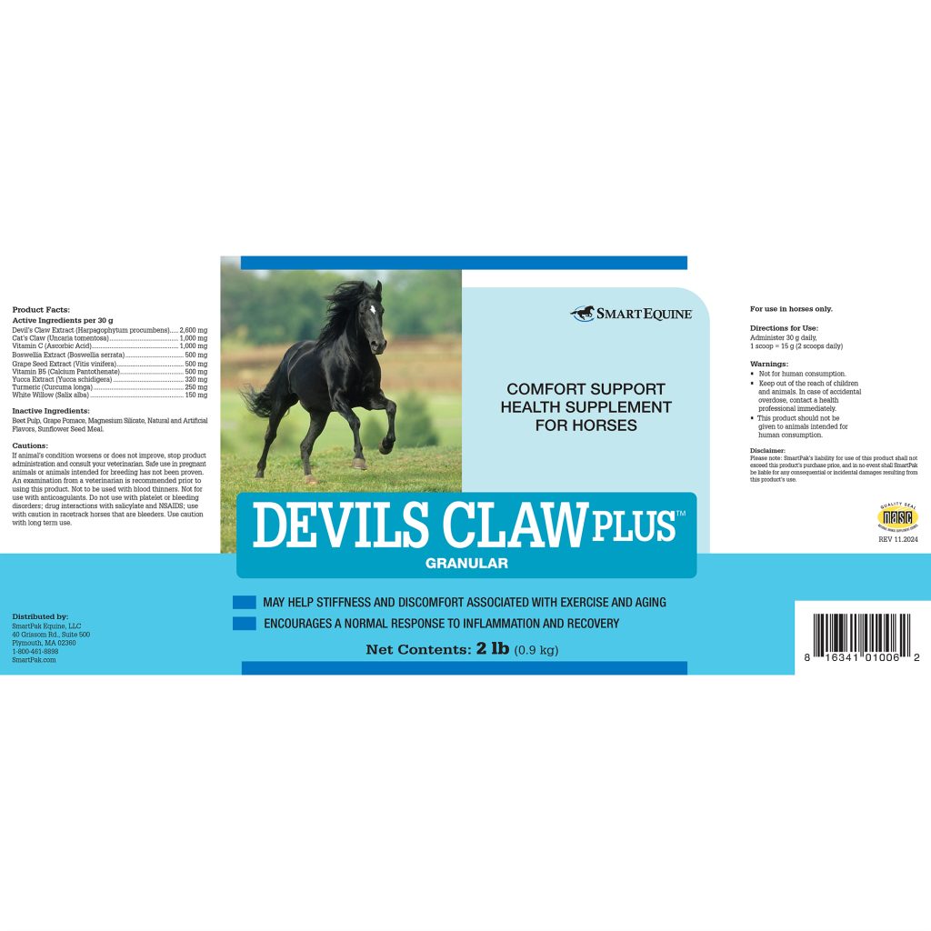 10658 Devil's Claw Plus Granular Label 2lb