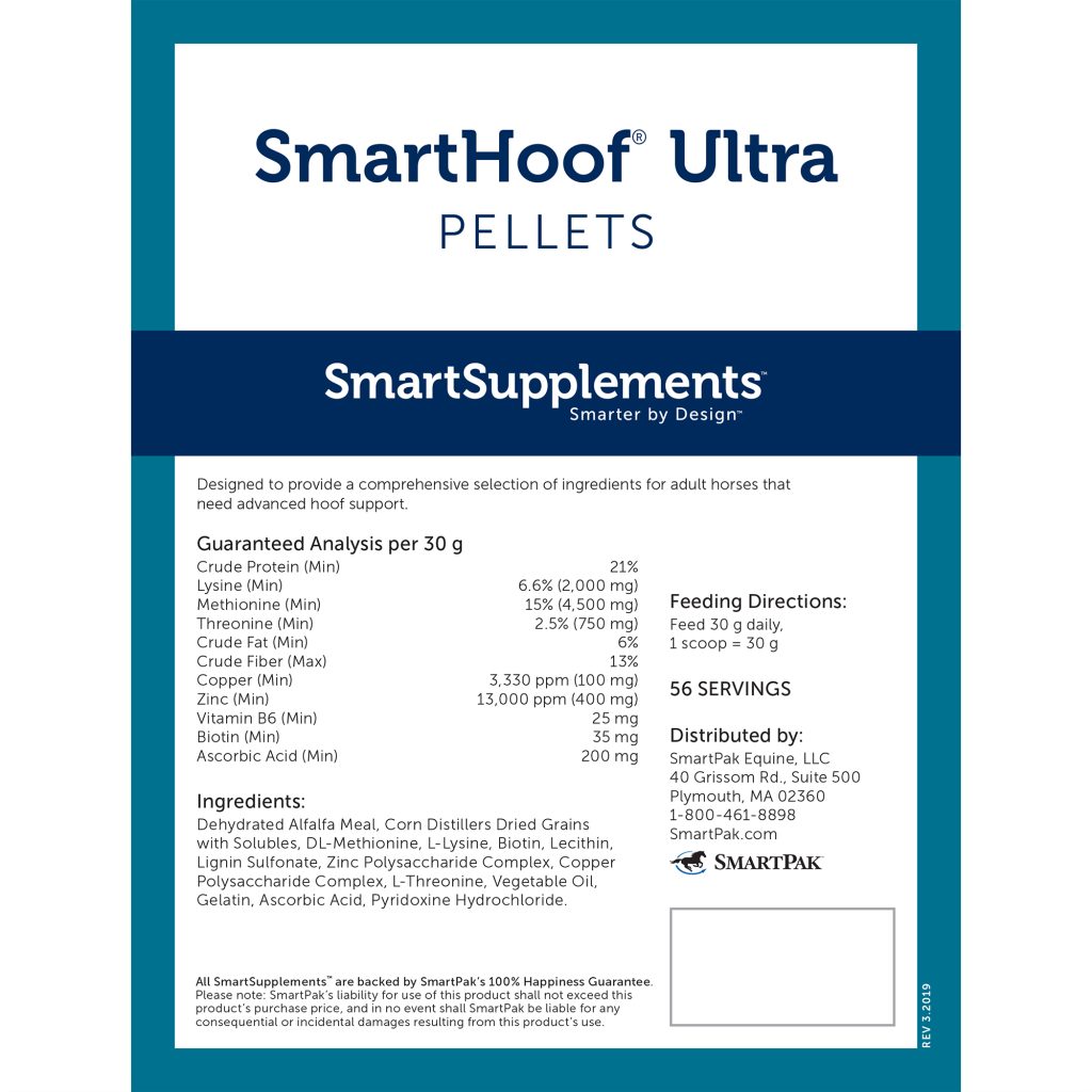 17475 Smarthoof Ultra Label 3.8lb