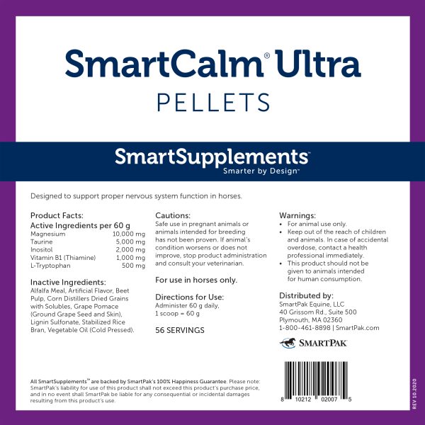 SmartPak SmartCalm Ultra Pellets - J&B Pet Source