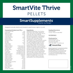 21446 Smartvite Thrive Label 10lb