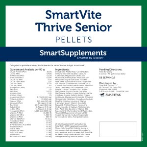 21447 Smartvite Thrive Senior Label 10lb