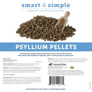 21835 Psyllium Pellets Label 4.4lb