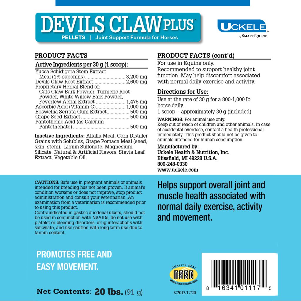 24166 Devilsclaw 20lbs Label Uckele Pdp Amazon 2000x2000