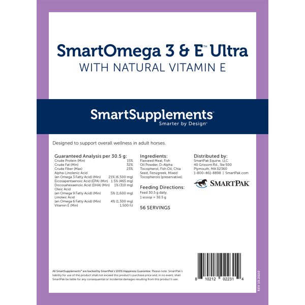24436 Smartomega Label 3.8lb
