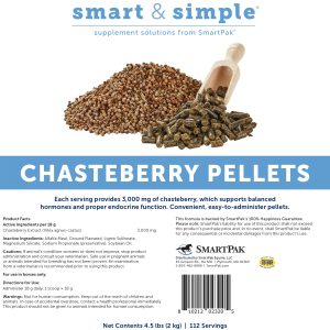 27076 Chasteberry Label 4.5lb
