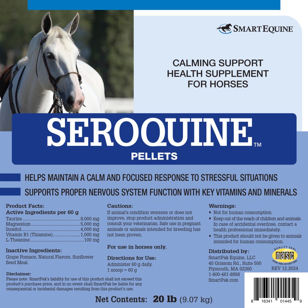 35430 Seroquine Pellets Label 20lb