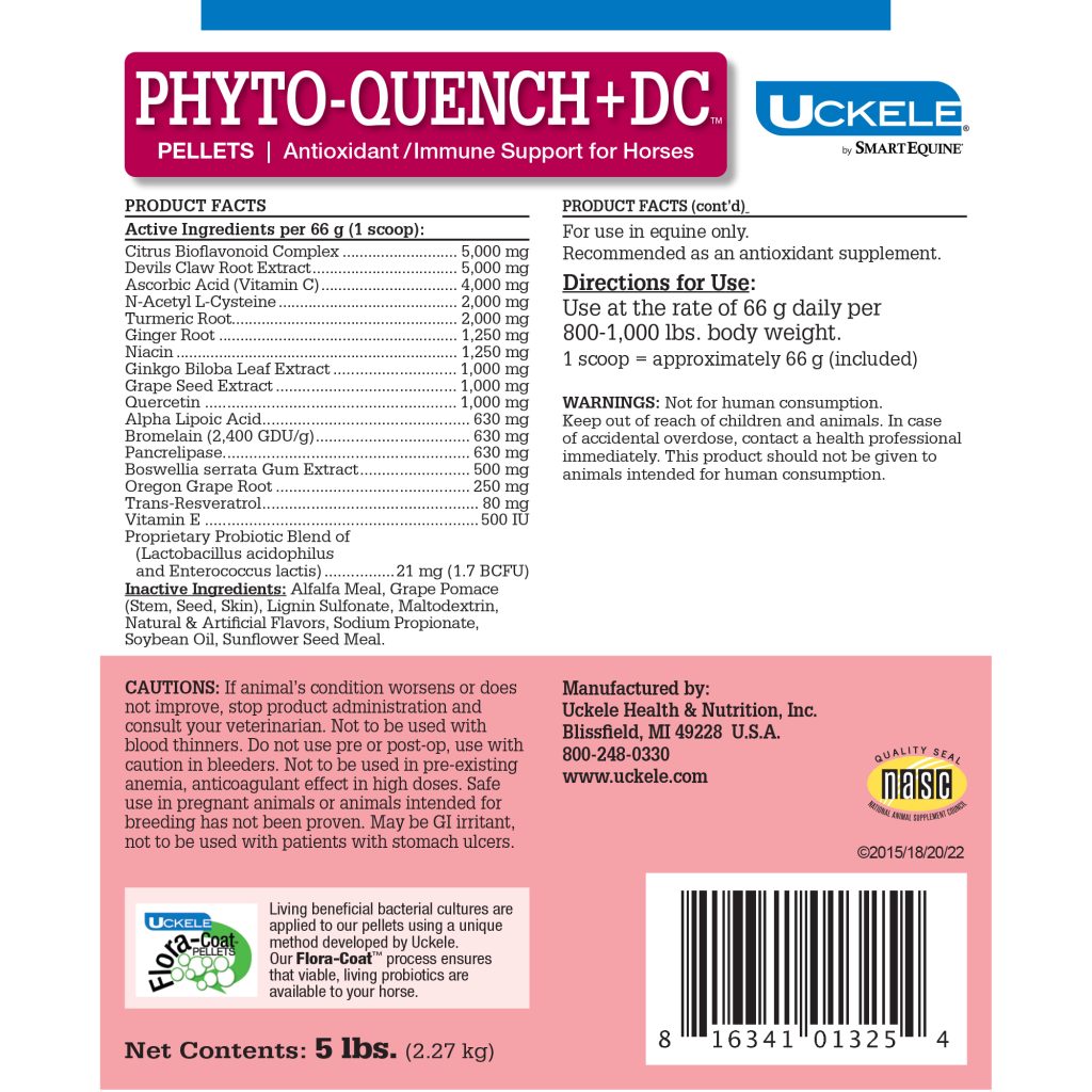 36184 Phyto Quench Pellets Label Back Uckele Pdp Amazon 2000x2000