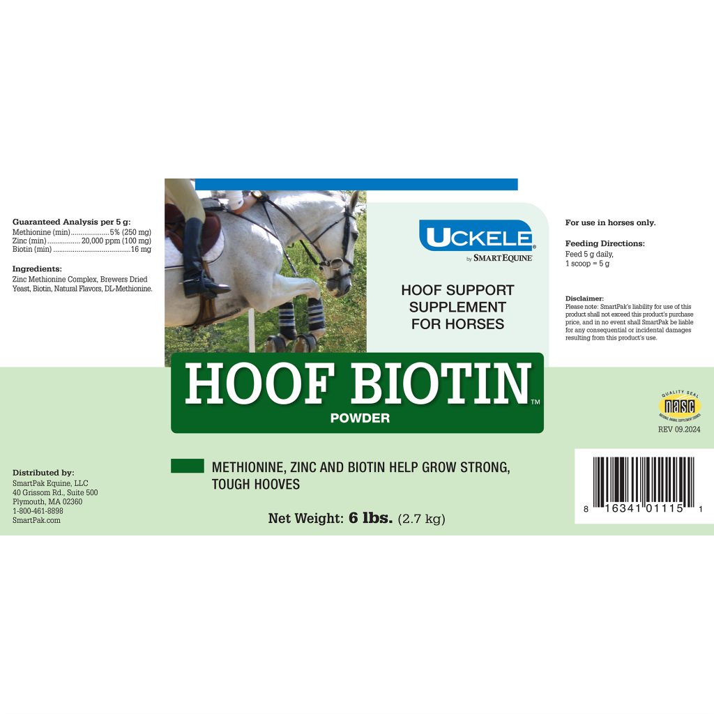 36272 Hoof Biotin Label 6lb