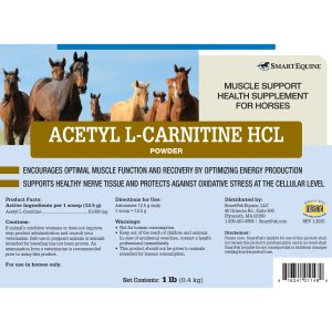 Acetyl L Carnitine Powder 1 Lb Bag 2109911394 36175 Label 1 2000x2000