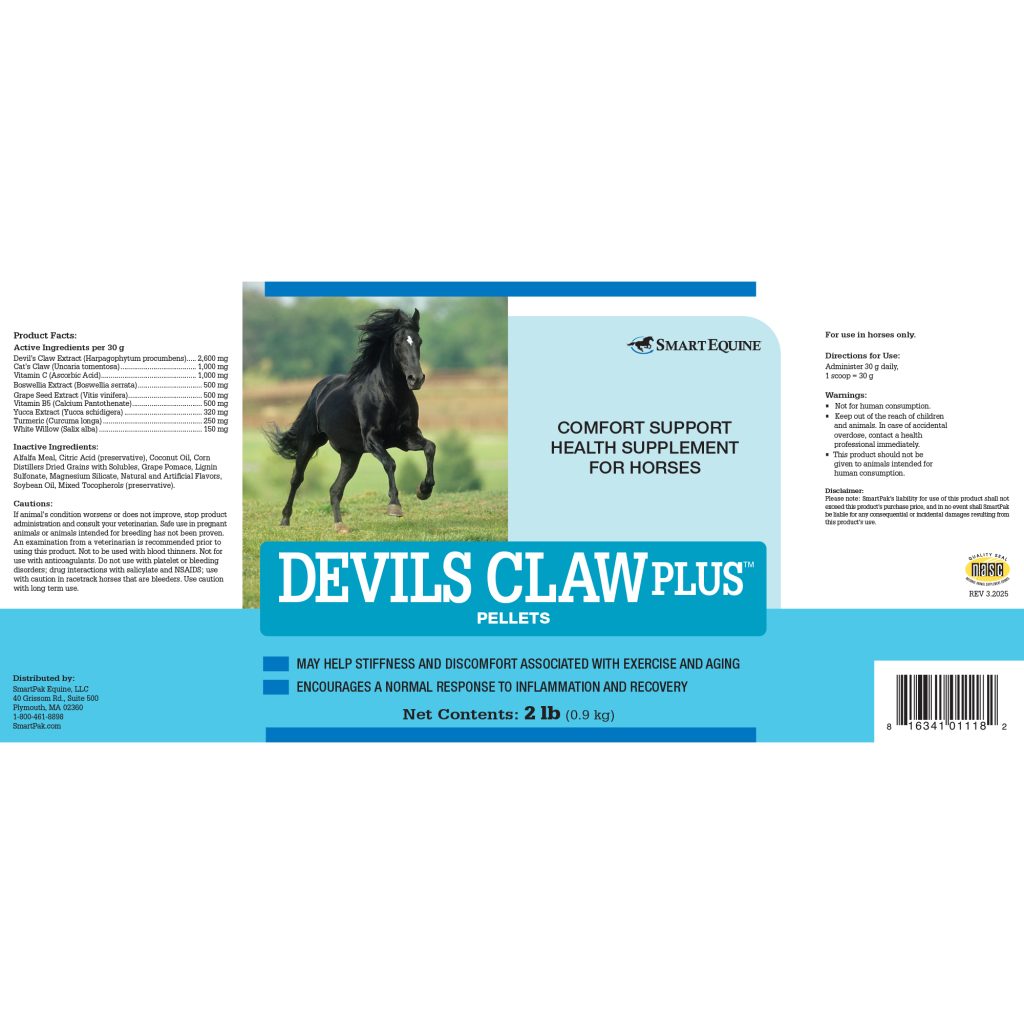 Devil's Claw Plus Pellets 2 Lb Tub (2109902666) 24166 Label 2lb 2000x2000