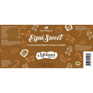 Equi Sweet Molasses 1 Pint (2109764653) Label Equisweetmolasses 7.5x3.5 1pt 16day 3 2025 2000x2000