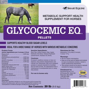 Glycocemic Eq Pellets 20 Lb Bucket (2109907621) Label Glycocemiceqpellets 6.5x6.5 20lb 80day 4 2025 2000x2000